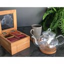 Ver imagem 2 de Chaleira Vidro Resistente Ao Calor C/ Infusor de Chá - Lyor