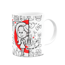 Ver imagem 2 de Caneca Namorados - por Onde For, Quero Ser Seu Par! M2