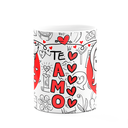 Ver imagem 3 de Caneca Namorados - por Onde For, Quero Ser Seu Par! M2