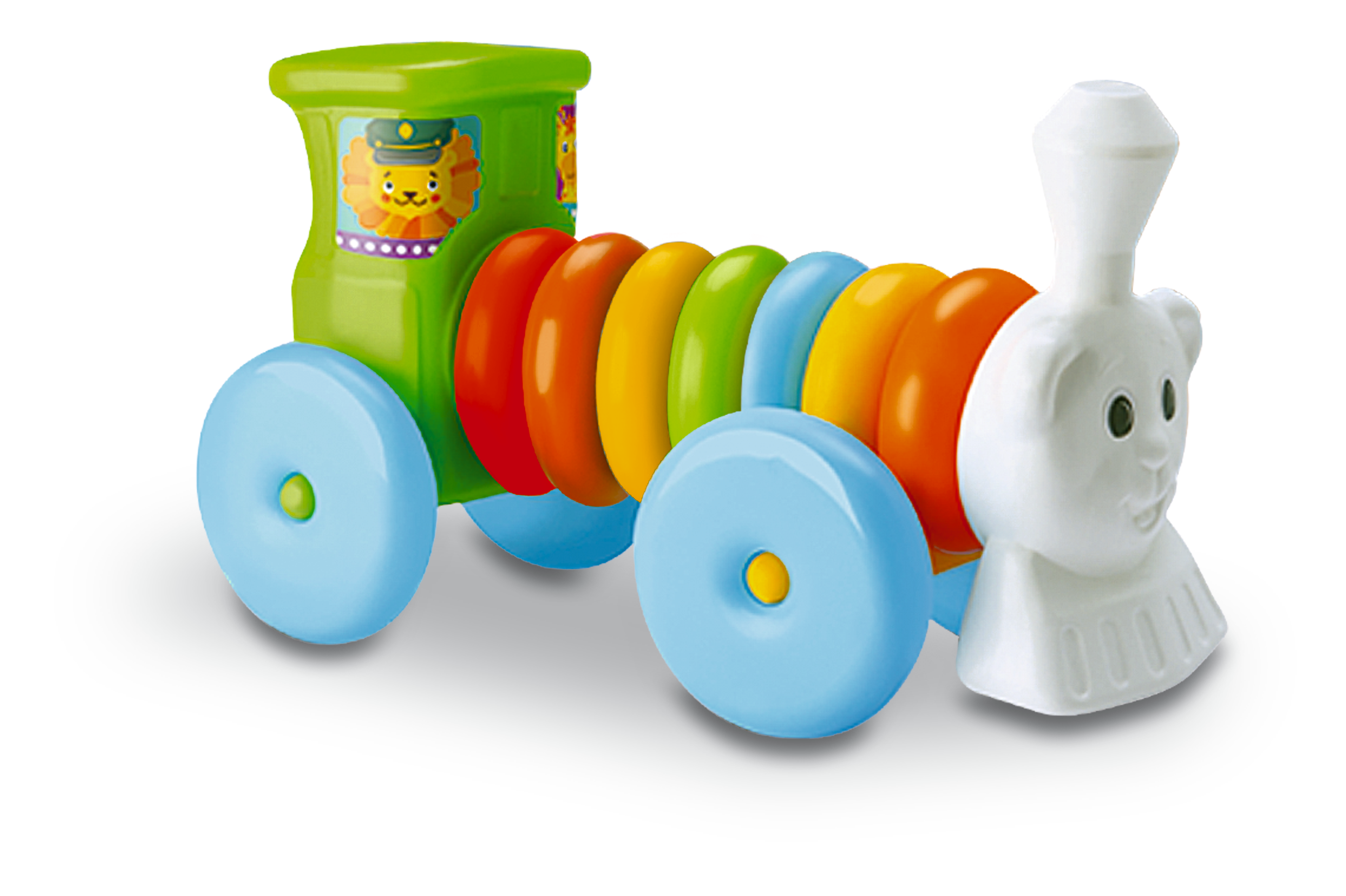Brinquedo Infantil Educativo Trenzinho Montar e Desmontar - 1