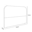 Ver imagem 5 de Cabeceira Estofada King Alana 195cm Linho Cinza