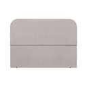Ver imagem 4 de Cabeceira Estofada King Alana 195cm Linho Cinza