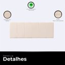 Ver imagem 3 de Cabeceira Painel Casal Queen de Cama Box Estofada Lua 160 Cm Veludo