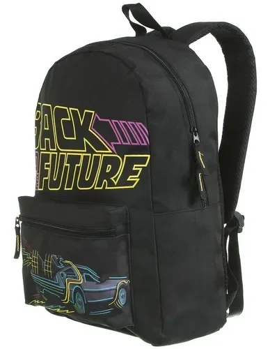Mochila De Costas Dermiwil De Volta Para O Futuro:Preto