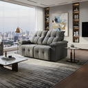 Ver imagem 1 de Sofá Mini Equador Molas Ensacadas 1,60mt Retrátil e Reclinável Veludo