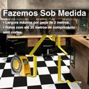 Ver imagem 6 de Piso Vinílico em Manta Preto Branco Dama ou Cimento Rolo 16m Cor:preto