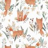 Papel de Parede Infantil Auto Adesivo Aquarela Folhas Raposa Vinil Decorado Quarto Sala Cozinha 15m - 9