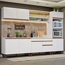 Ver imagem 1 de Armário de Cozinha Completa 310cm Branco Reims Madesa 02