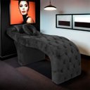 Ver imagem 2 de Maca Estética Charme com Massagem para Extensão de Cílios Veludo Preto