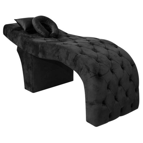 Maca Estética Charme com Massagem para Extensão de Cílios Veludo Preto