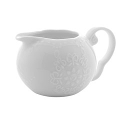 Conjunto 03 Peças Porcelana p/ Chá Butterfly Branco - 5