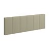 Cabeceira de Cama Paris para Cama Box Queem 1,60x54:bege - 1
