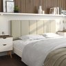Cabeceira de Cama Paris para Cama Box Queem 1,60x54:bege - 2