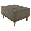 Ver imagem 1 de Puff para Sala 62 Cm Piva Tecido Boucle Milani Store Marrom Marrom