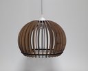 Ver imagem 4 de Luminária Teto Tipo Pendente em Mdf - Completa