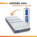 Ver imagem 2 de Cama Box Solteiro Probel Espuma D33 88x188x52 Night Day a Vácuo Branco/Cinza