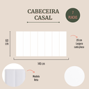 Ver imagem 2 de Cabeceira Casal Modulada Reta Cama Box