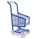 Ver imagem 1 de Carrinho Supermercado Lev-pag Azul Elka