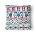 Ver imagem 3 de Kit 3 Capas de Almofada 43x43cm - Étnico - Tecido Veludo 100% Poliéster