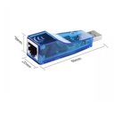 Ver imagem 2 de Placa de Rede Usb Externa Rj45 Adaptador Lan Ethernet 10-100