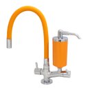 Ver imagem 1 de Torneira Filtro Cozinha Mesa Flexível Laranja Arejador Fixo