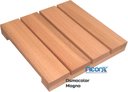Ver imagem 2 de Deck de Madeira Modular 30x30 Cm Réguas 7 Cm Neonx com Pintura:osmocolor Mogno Semi Trans