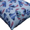 Fronha Portallar Malha Disney Estampada Stitch e Xepa 48cm X 68cm Azul - 2