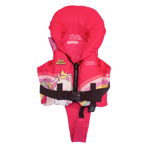 Colete Salva-Vidas com Protetor de Pescoço Unicórnio Nash