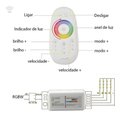 Ver imagem 2 de Kit Controle Rgb Touch Fita Led Luminária Piscina 12v 24v 288w