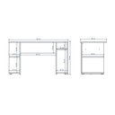 Ver imagem 3 de Mesa para Computador Gamer Preto Carraro