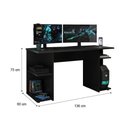 Ver imagem 5 de Mesa para Computador Gamer Preto Carraro