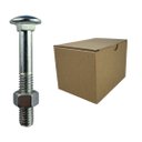 Ver imagem 2 de Parafuso Francês Galvanizado com Porca 3/8x21/2" (caixa com 100 Peças) Stein