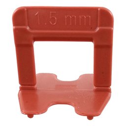 Espaçador/nivelador 1,5mm 500pc Eco Cortag - 5