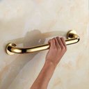 Ver imagem 3 de Barra de Apoio Idosos e Deficientes 60cm Latão Dourado