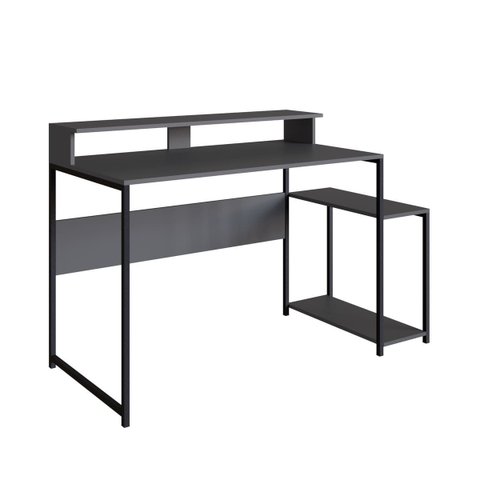 Mesa Gamer com Espaço para Gabinete Ryze 4500 Preto Grafite