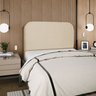Cabeceira Estofada Cama Box Casal Alana 140cm Linho:bege - 3