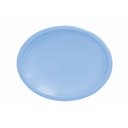Ver imagem 1 de Bandeja Descartável Oval Silverfestas Azul Claro31x25cm 5un
