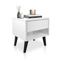 Ver imagem 1 de Mesa de Cabeceira Nicho com Gaveta 100% Mdf