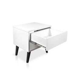 Mesa de Cabeceira Nicho com Gaveta 100% Mdf - 2