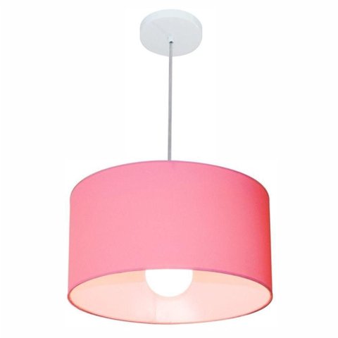 Lustre Pendente Cilíndrico Free Lux para Mesa de Jantar, Sala, Quarto, Churrasqueira e Balcão.