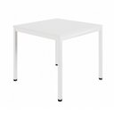 Ver imagem 2 de Mesa Cozinha e Refeitório 90cm x 90cm Pés Metal com 4 Cadeiras de Jantar Dalla Costa 100% MDF Casa