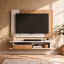 Ver imagem 1 de Painel com Rack Funcional para TV-Tokyo Slim 136cm