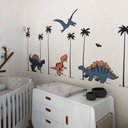 Ver imagem 2 de Adesivo de Parede Infantil Dino - Azul