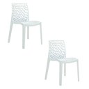 Ver imagem 1 de Cadeira Sala de Jantar Kit 2 Gruvyer Branco R02 - D'rossi