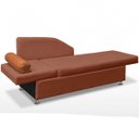 Ver imagem 5 de Sofá Cama Solteiro 1 Lugar com Baú Divã Bouclê Multifuncional Divã Quarto Hóspedes 195cm:Bouclê Terr