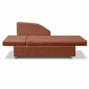 Ver imagem 6 de Sofá Cama Solteiro 1 Lugar com Baú Divã Bouclê Multifuncional Divã Quarto Hóspedes 195cm:Bouclê Terr