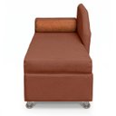 Ver imagem 7 de Sofá Cama Solteiro 1 Lugar com Baú Divã Bouclê Multifuncional Divã Quarto Hóspedes 195cm:Bouclê Terr