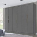 Ver imagem 1 de Guarda-roupa Casal com 6 Portas e 4 Gavetas Premium Yescasa