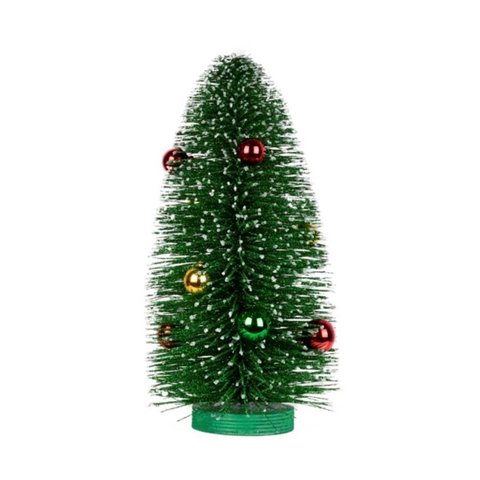Mini Arvore C/bolas Natal 34cm Verde