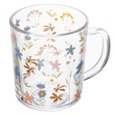 Ver imagem 2 de Conjunto 2 Canecas Florescer 220 ml Vidro Lyor